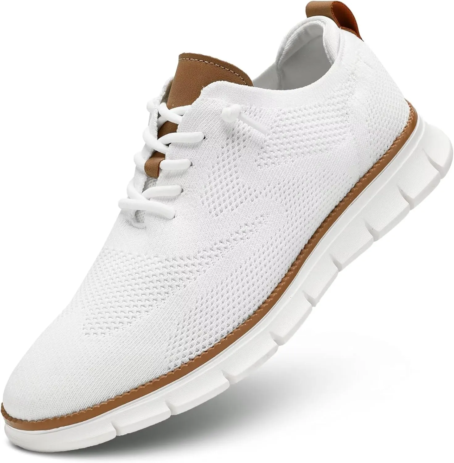 Men's Oxfords Business Shoes Fashion Mesh Casual Dress Walking Sneakers Comfortable Lightweight Soft Sole