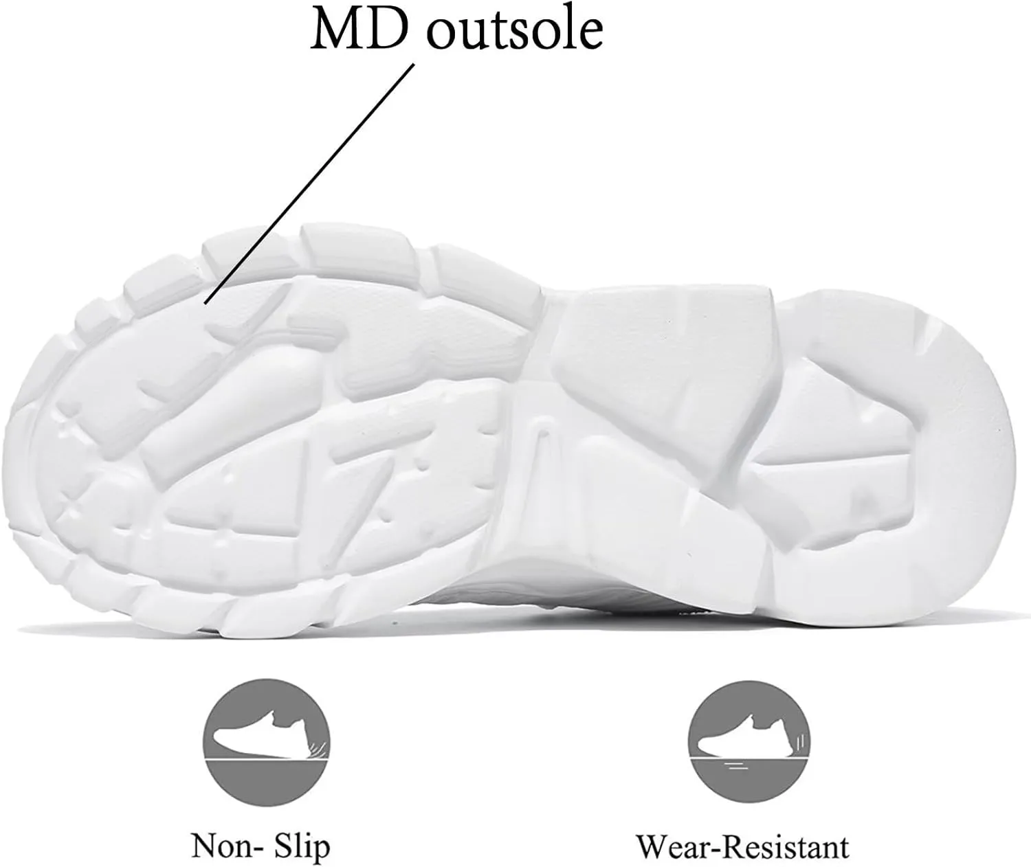 Mens Running Shoes Slip-on Walking Tennis Sneakers Lightweight Breathable Casual Soft Sole Mesh Workout Sports Shoes