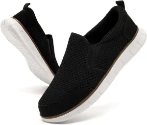 Mens Shoes Slip On Loafers Boat Walking Casual Shoes Non-Slip Lightweight Breathable Fashion Driving Gym Office Work Sneakers