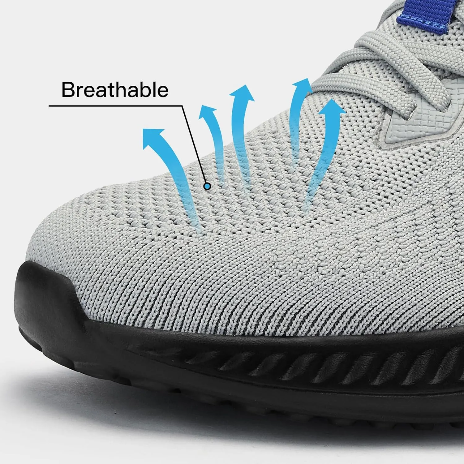 Mens Slip On Wide Walking Shoes Memory Foam Runnning Tennis Shoes Lightweight Breathable Casual Sneakers