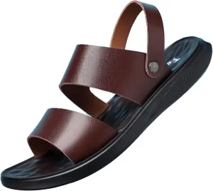 Men's Sports Beach Sliding Outdoor Remote Slippers S Heel Protection Shoes Men
