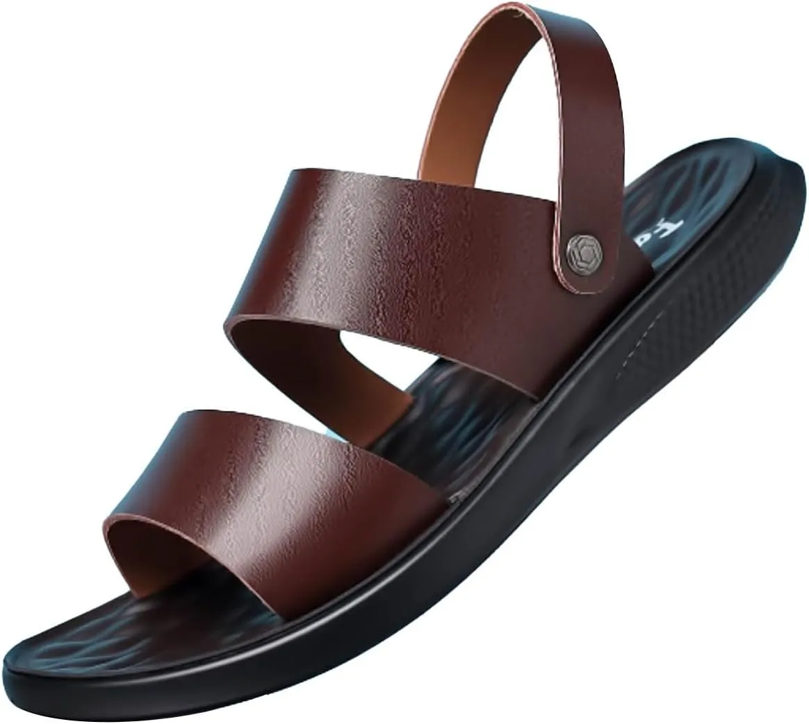 Men's Sports Beach Sliding Outdoor Remote Slippers S Heel Protection Shoes Men