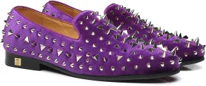 Men's Studded Loafers Spikes Rivets Luxury Dress Wedding Party Prom Shoes