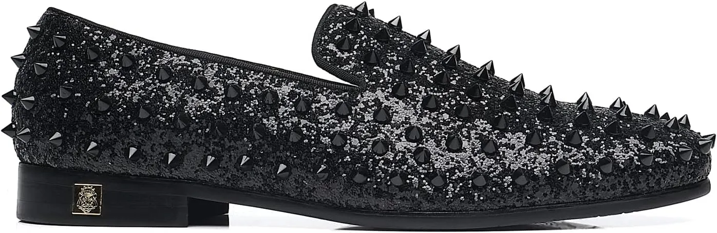 Men's Studded Loafers Spikes Rivets Luxury Dress Wedding Party Prom Shoes