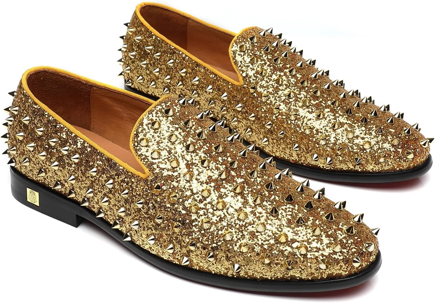Men's Studded Loafers Spikes Rivets Luxury Dress Wedding Party Prom Shoes