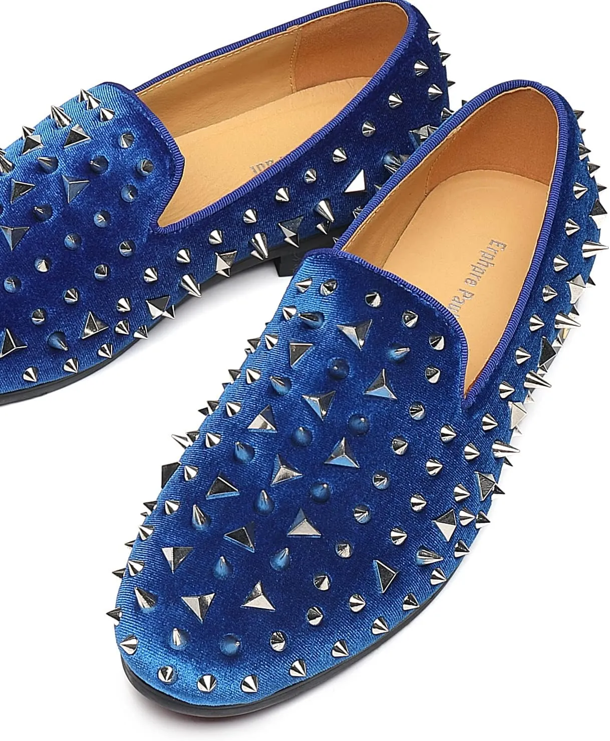 Men's Studded Loafers Spikes Rivets Luxury Dress Wedding Party Prom Shoes