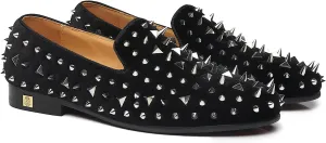 Men's Studded Loafers Spikes Rivets Luxury Dress Wedding Party Prom Shoes