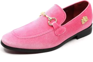 Men's Velvet Designer Classic Dress Tuxedo Smoking Slipper Loafers Slip On Shoes SM-56
