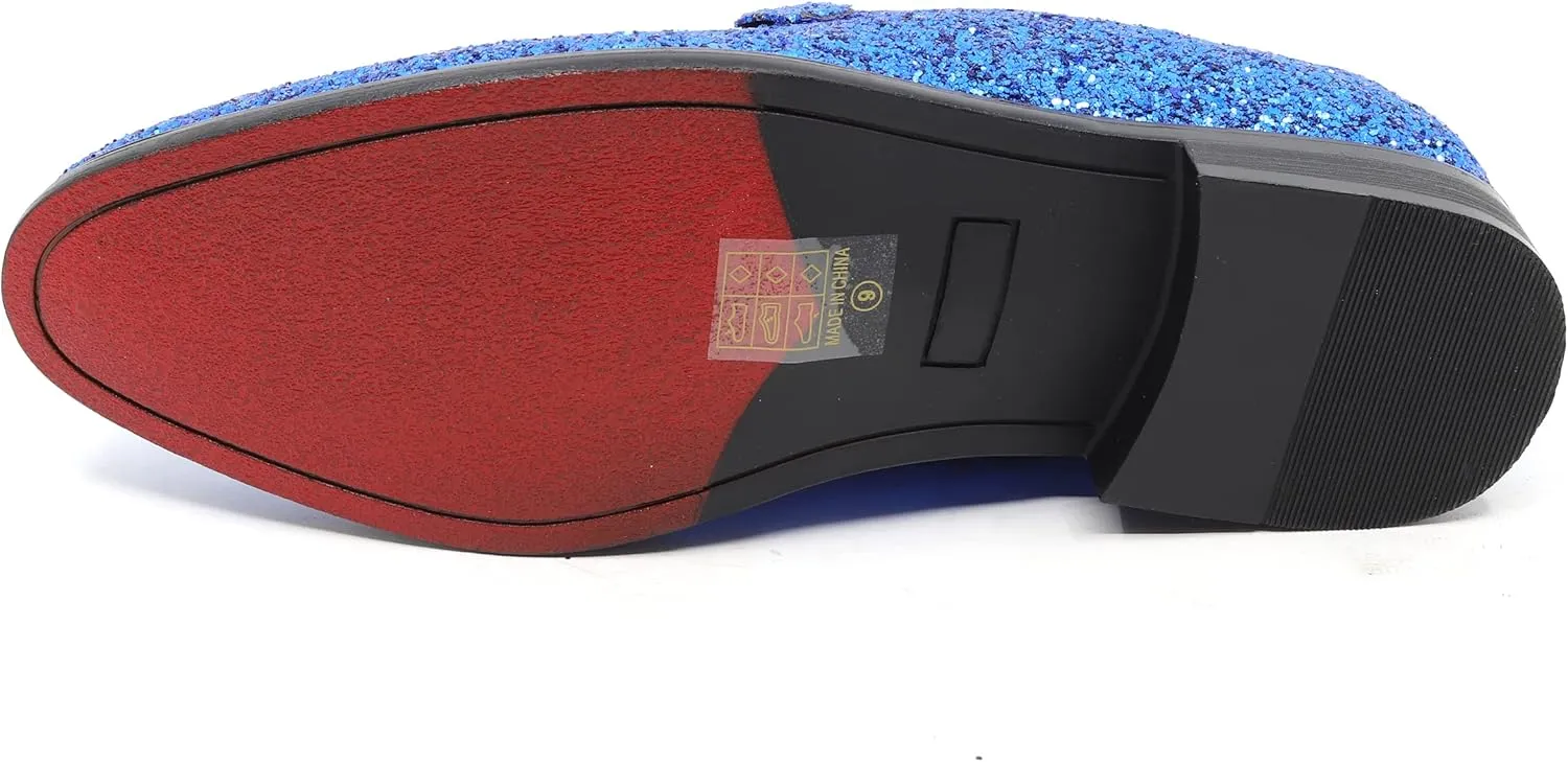 Men's Velvet Designer Classic Dress Tuxedo Smoking Slipper Loafers Slip On Shoes SM-56