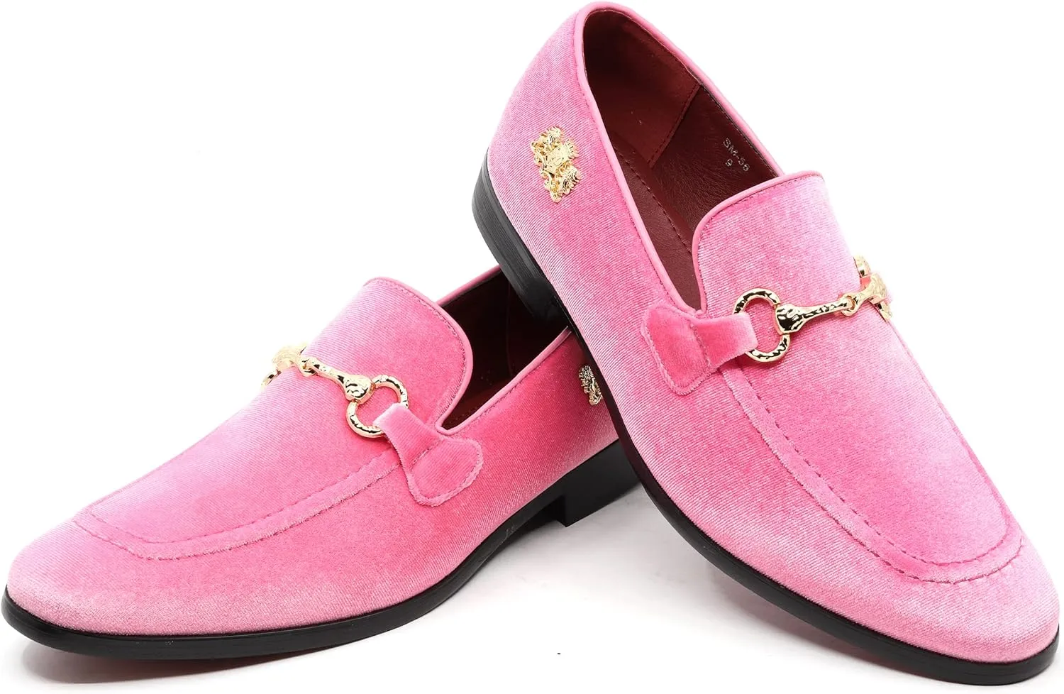 Men's Velvet Designer Classic Dress Tuxedo Smoking Slipper Loafers Slip On Shoes SM-56