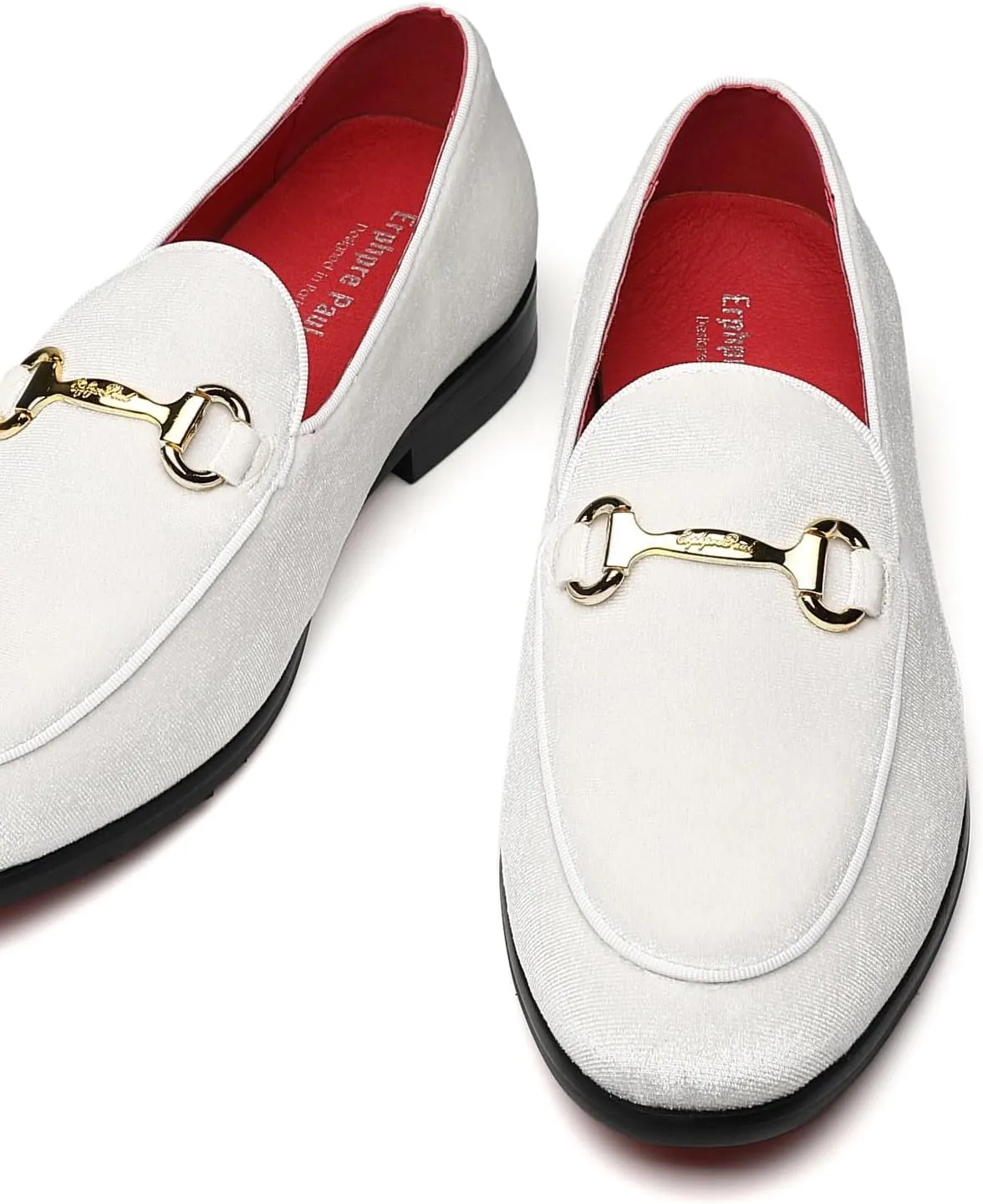 Men's Velvet Loafers Wedding Party Prom Homecoming Shoes