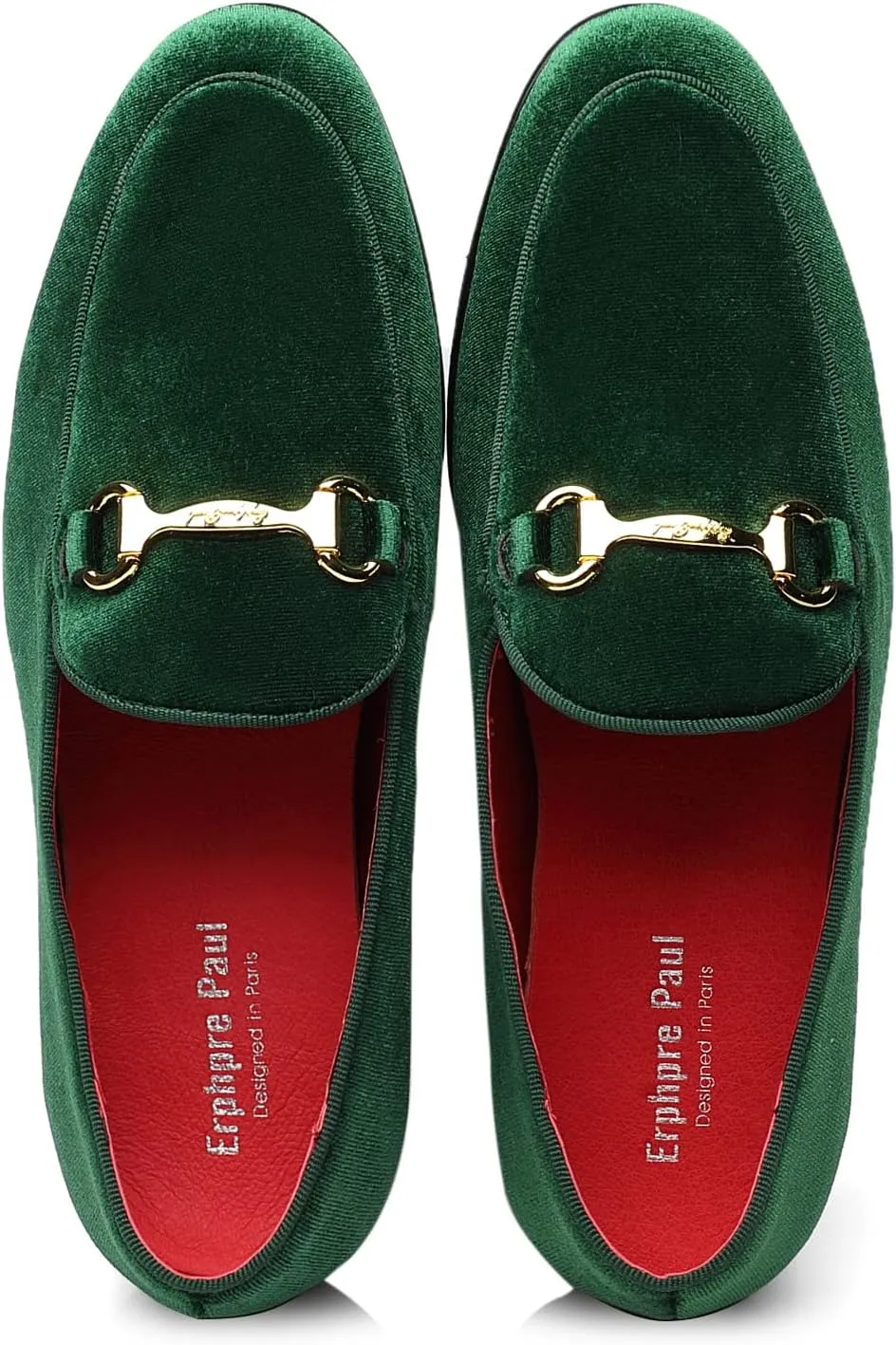 Men's Velvet Loafers Wedding Party Prom Homecoming Shoes