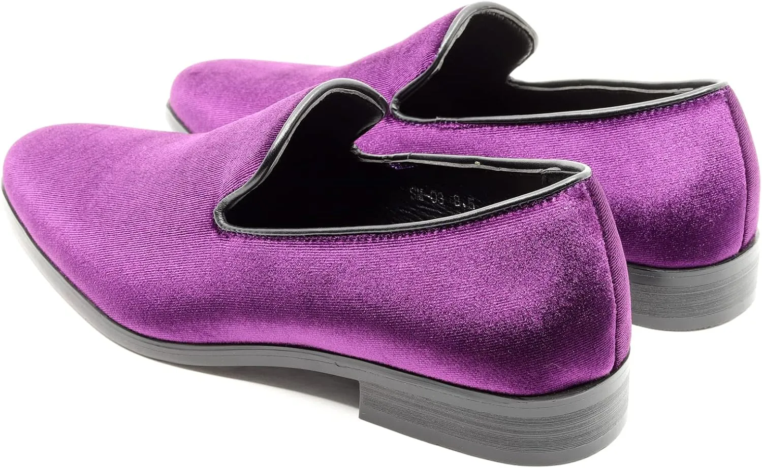 Men's Vintage Velvet Designer Classic Dress Tuxedo Loafers Slip On Shoes SM-03