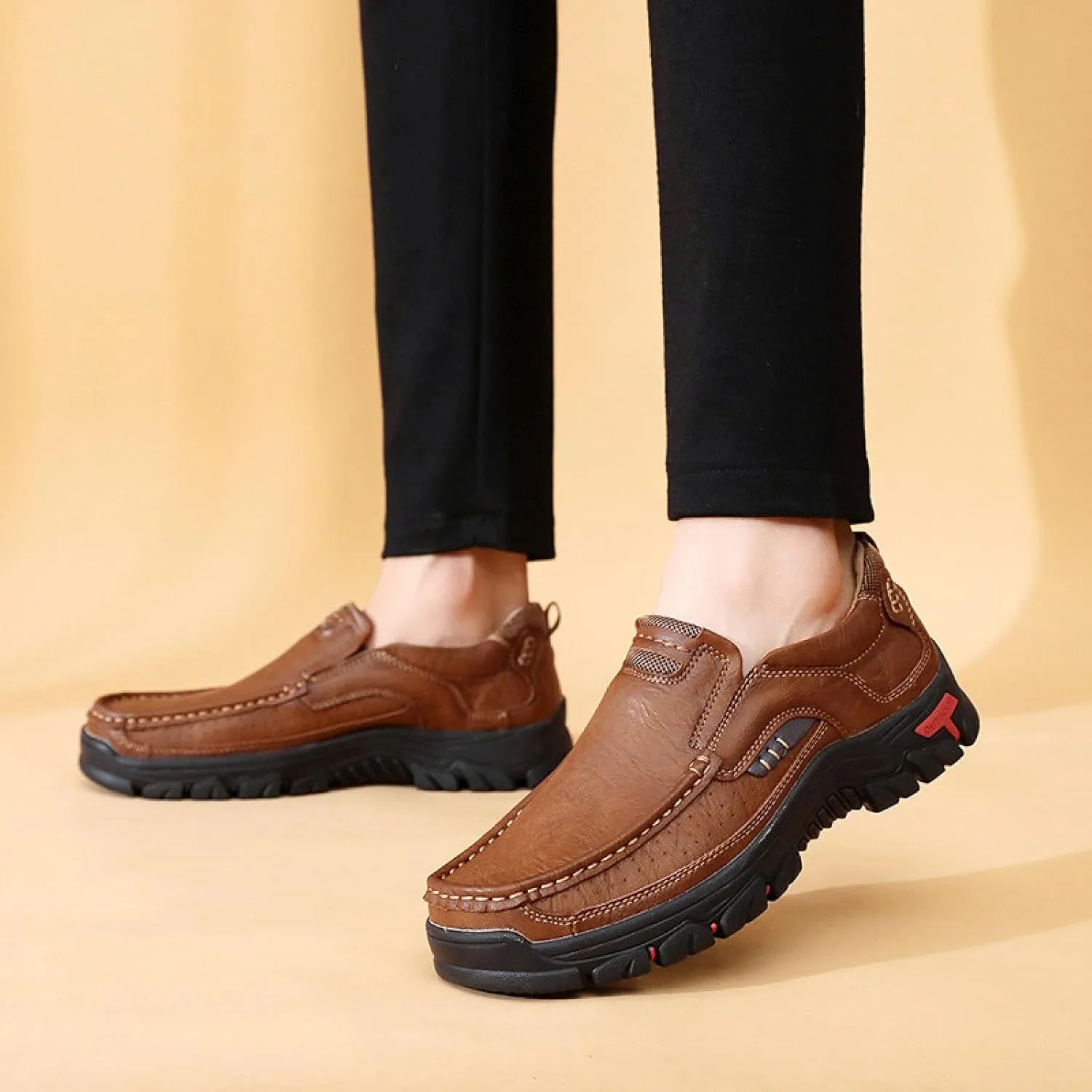 Men's Walking Sneakers, Luxury Leather Shoes, Casual Shoes, Men's Loafers