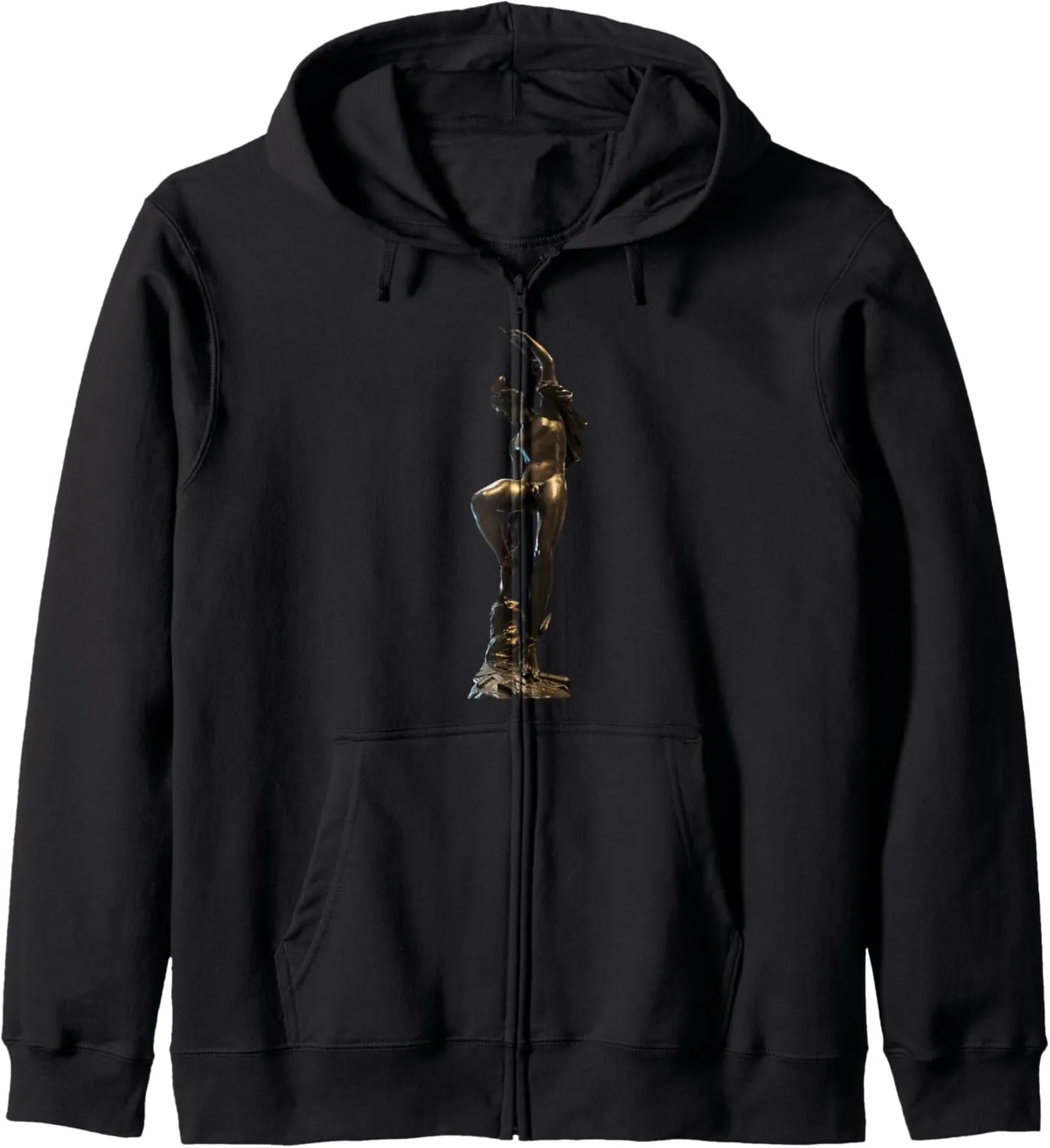 Mercury Fastening His Sandals Zip Hoodie