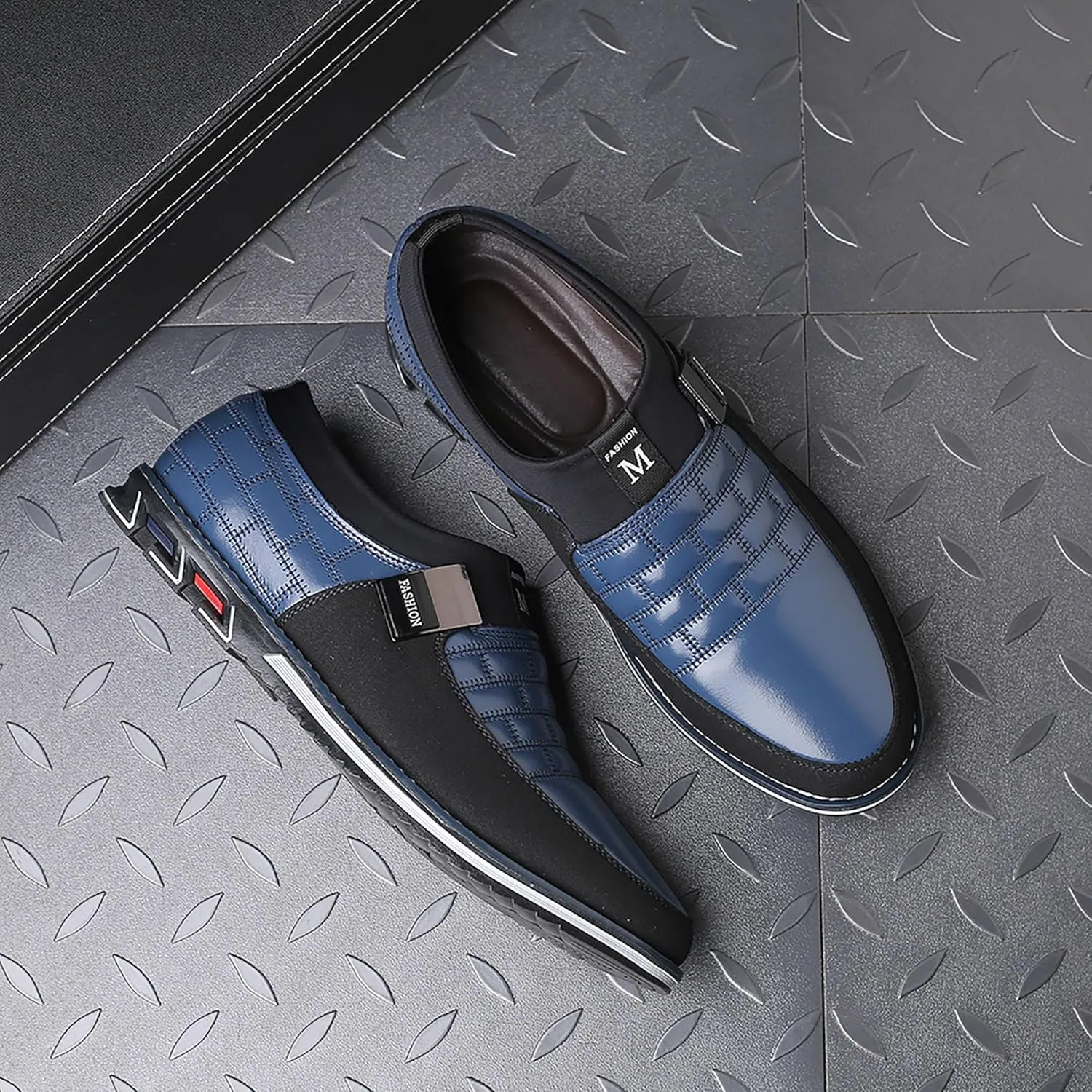 mes amis Mens Casual Loafers Business Shoes Fashion Dress Sneakers