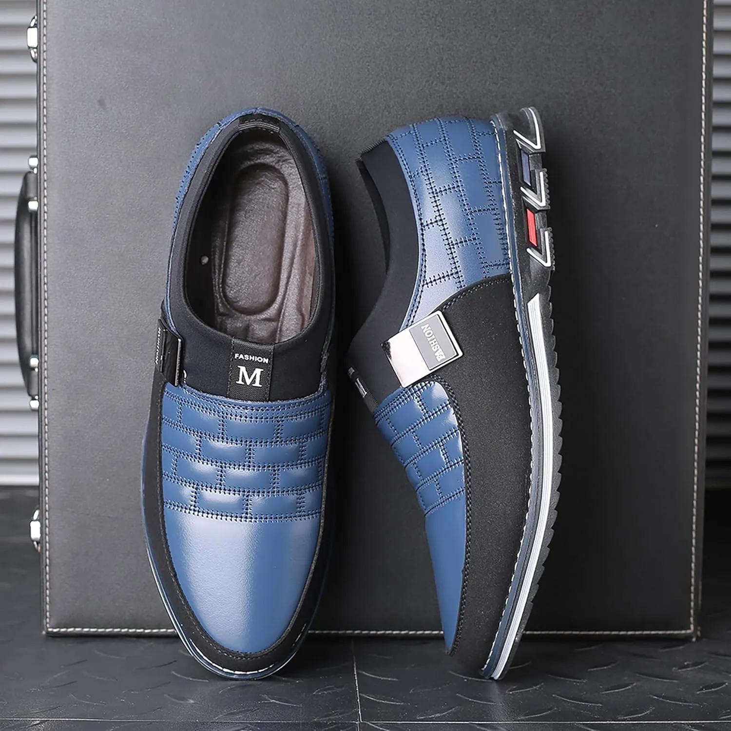 mes amis Mens Casual Loafers Business Shoes Fashion Dress Sneakers
