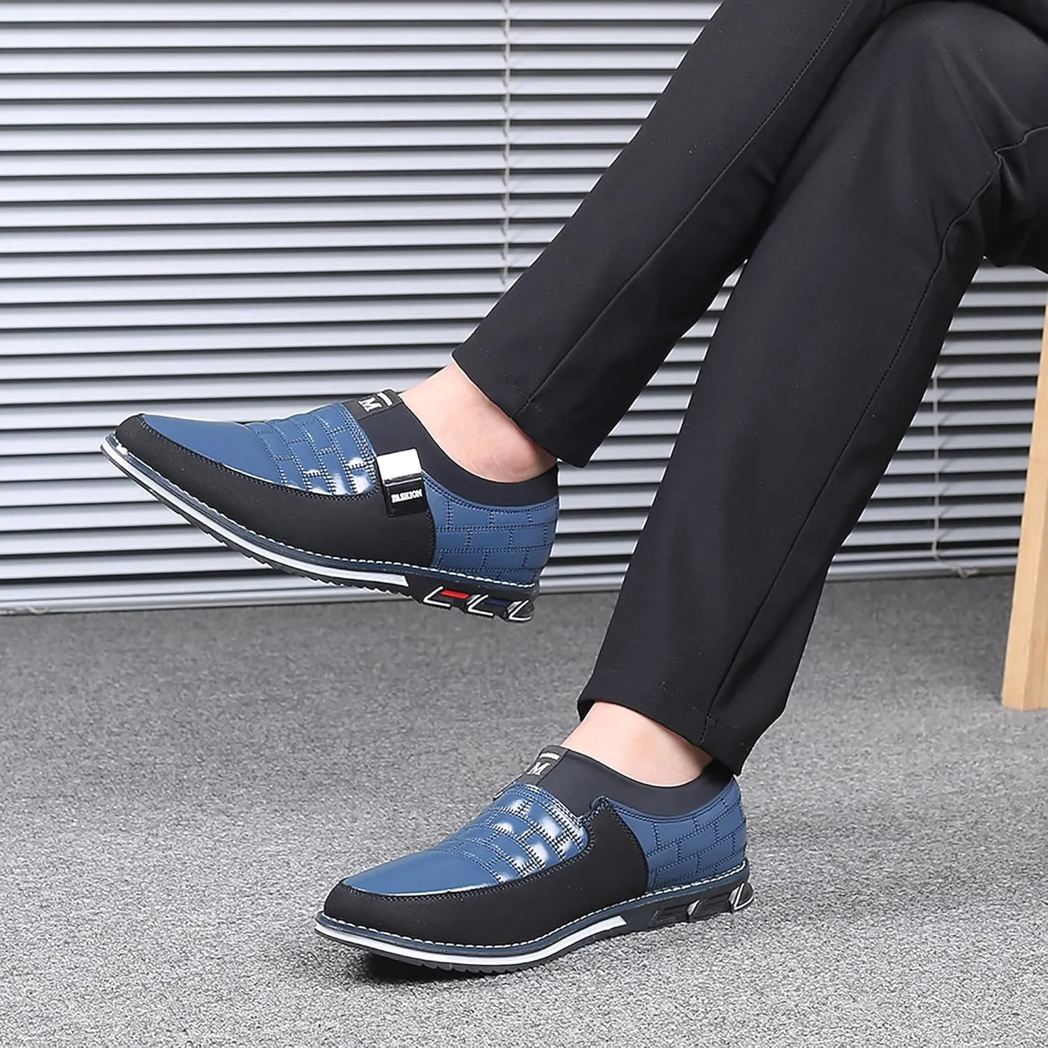 mes amis Mens Casual Loafers Business Shoes Fashion Dress Sneakers
