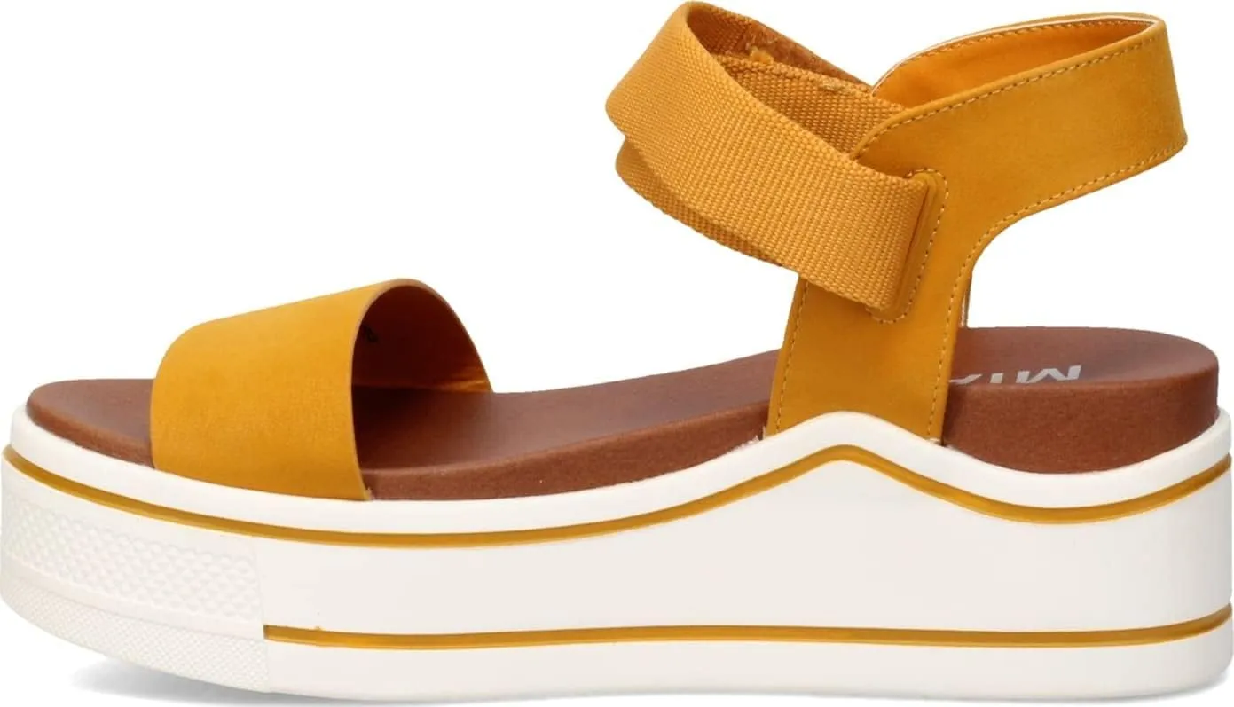 MIA Odelia Vegan Leather Platform Sandals for Women