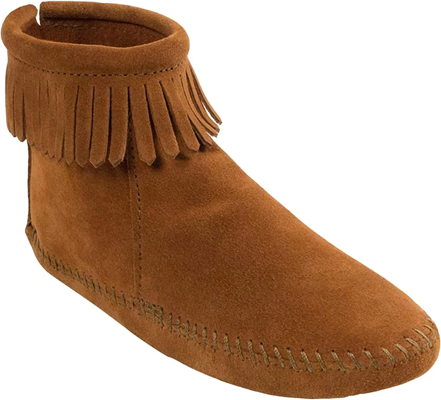Minnetonka Women's Back-Zipper Bootie