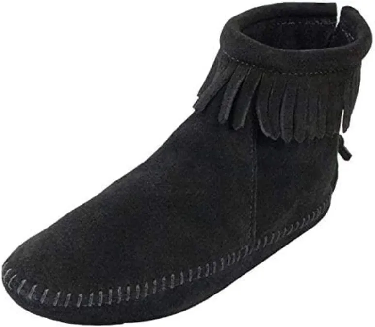 Minnetonka Women's Back-Zipper Bootie