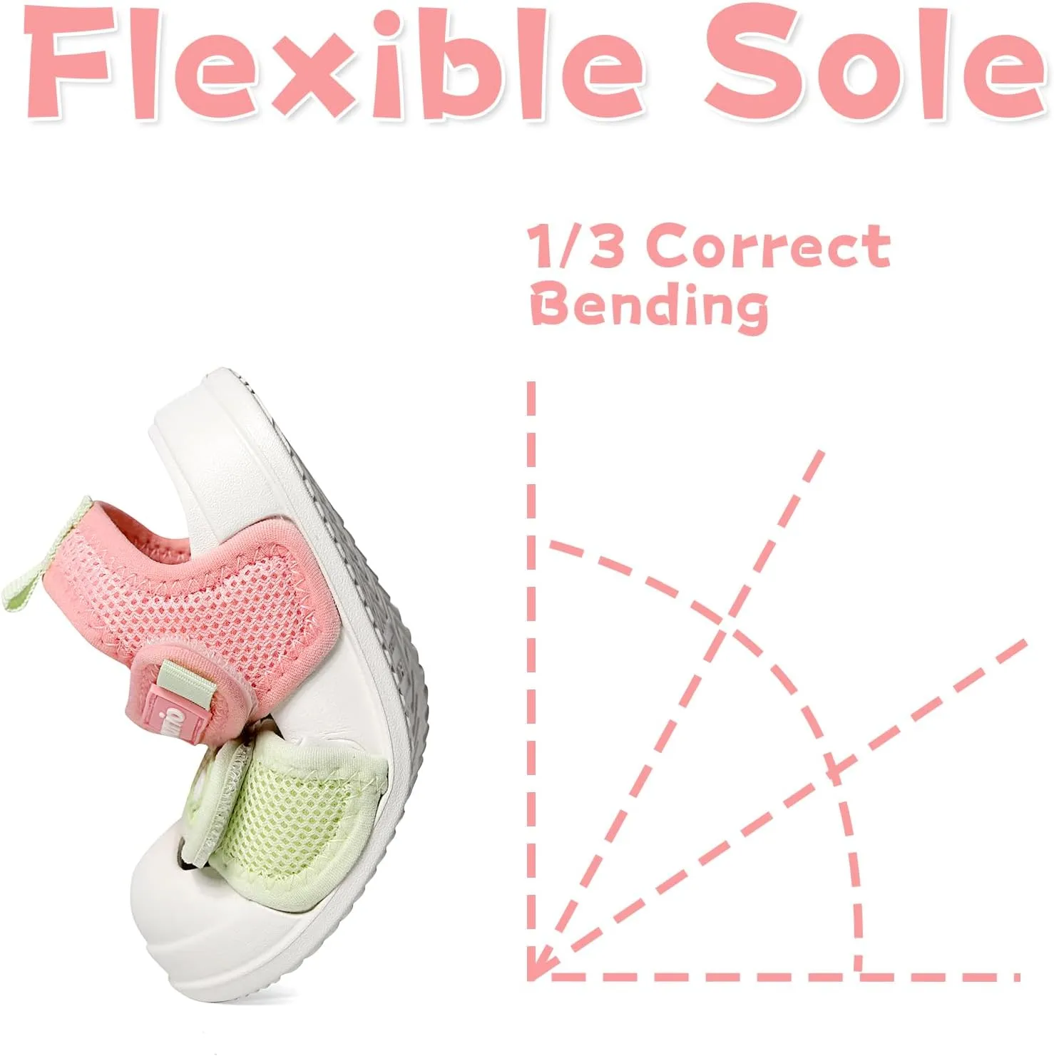 MK MATT KEELY Kids Sandals Boys Girls Summer Outdoor Non-slip Athletic Sandals Closed Toe Adjustable Sport Sandal Lightweight Beach Shower Shoes for Toddler/Little Kid