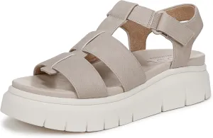 Naturalizer SOUL Womens Pippa Fisherman Sandal Dark Porcelain Beige 5.5 M