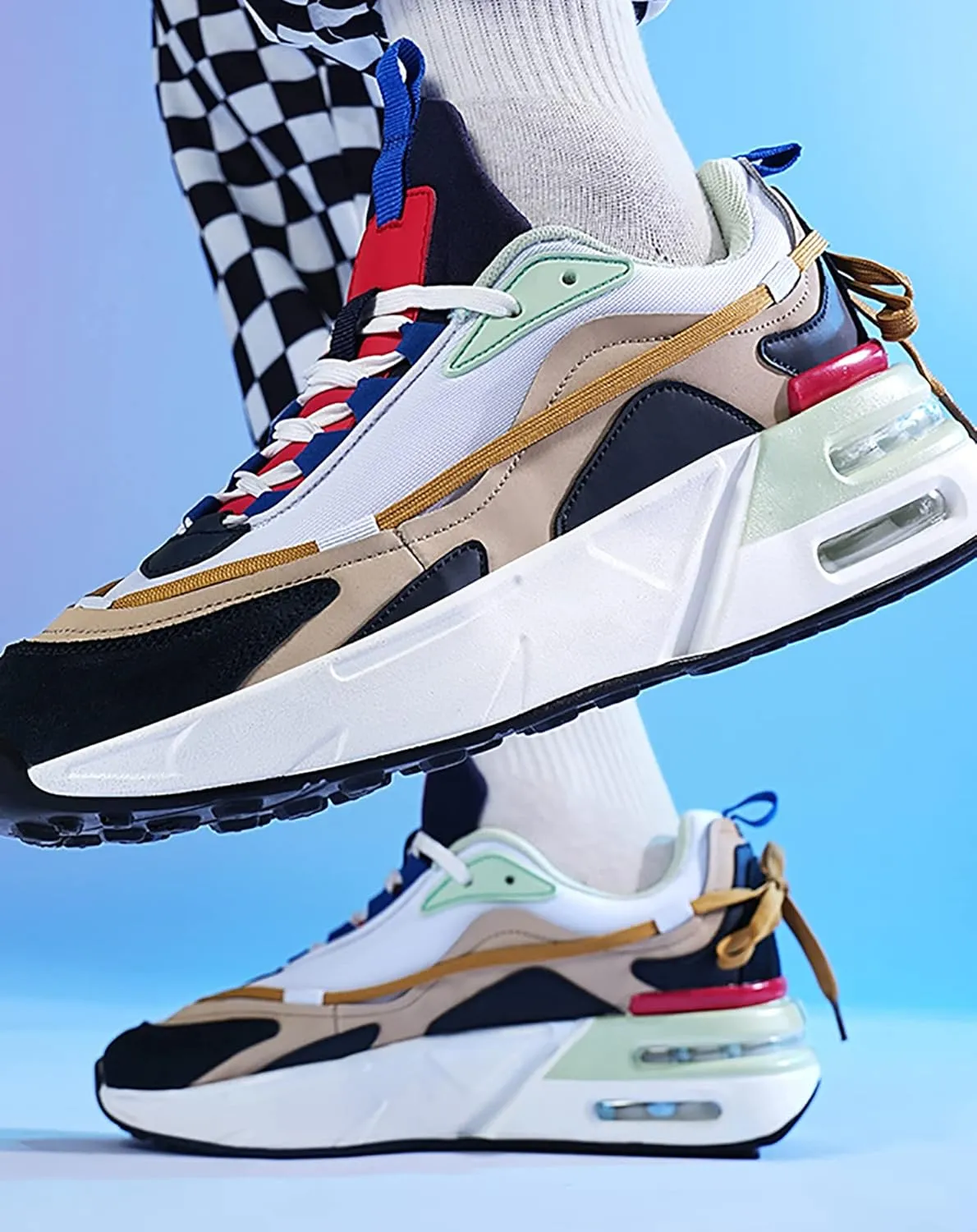 Niepce Inc Streetwear Low Top Men's Fashion Sneakers
