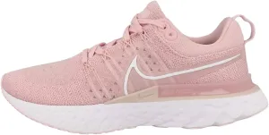Nike Women's React Infinity Run Flyknit 2 Casual Running Shoe, Pink Glaze/White-pink Foam, 9.5