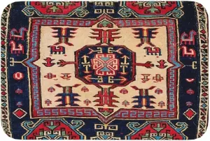 Oriental Rug Art Culture Non-Slip Doormat Living Room Mat Bag Face Floor Carpet Entrance Door Rug Home Decorative