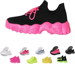 Ortho Cloud Women's Shoes, Izarna Simplysnug Womens Mesh Breathable Non-Slip Lightweight Casual Shoes, 2024 Summer Lace Up Low Top Slip On Sneakers