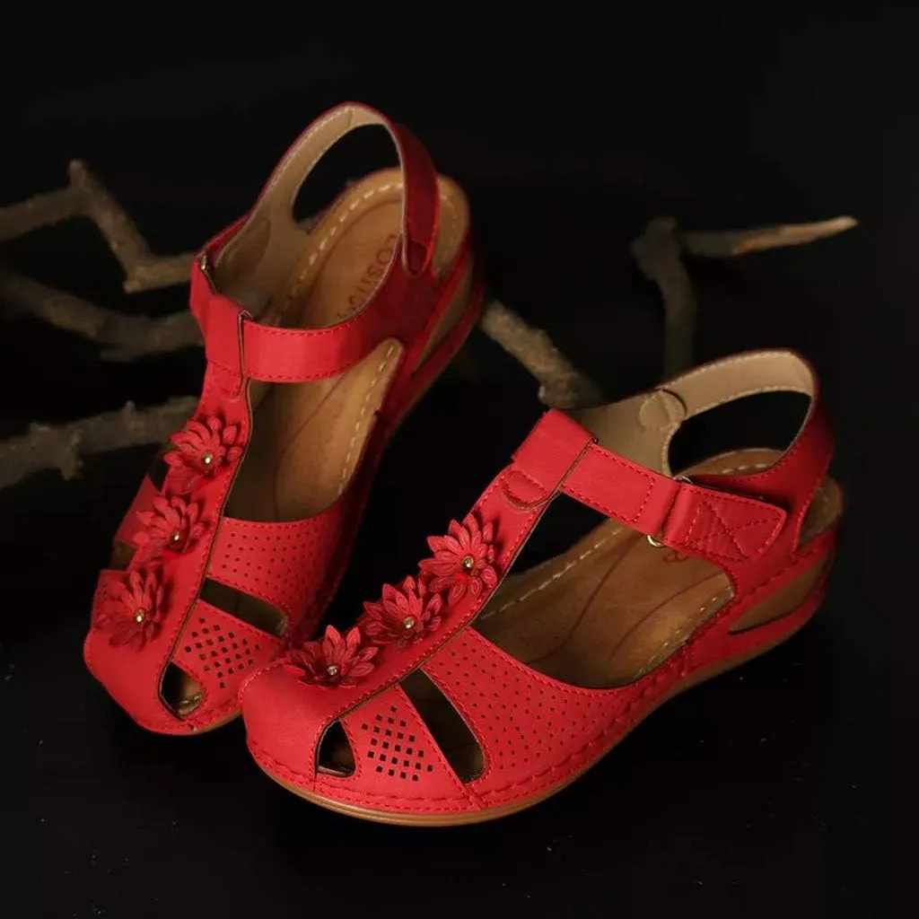 Orthopedic Sandals for Women Wide Width Flip Flops Beach Wedge Womens Wedge Sandal Comfortable Closed Toe Arch Support Womans Slides Orthopedic Shoes Summer Dressy Dressy Orthotic Shoe