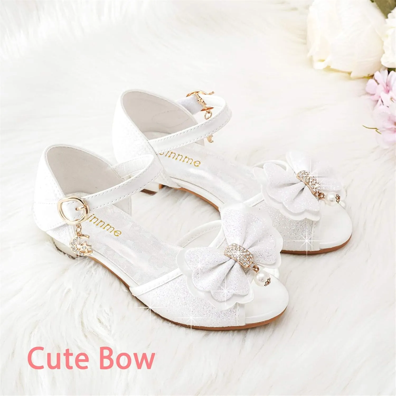 Osinnme Toddler Little Big Kid Girls Wedding Sandals