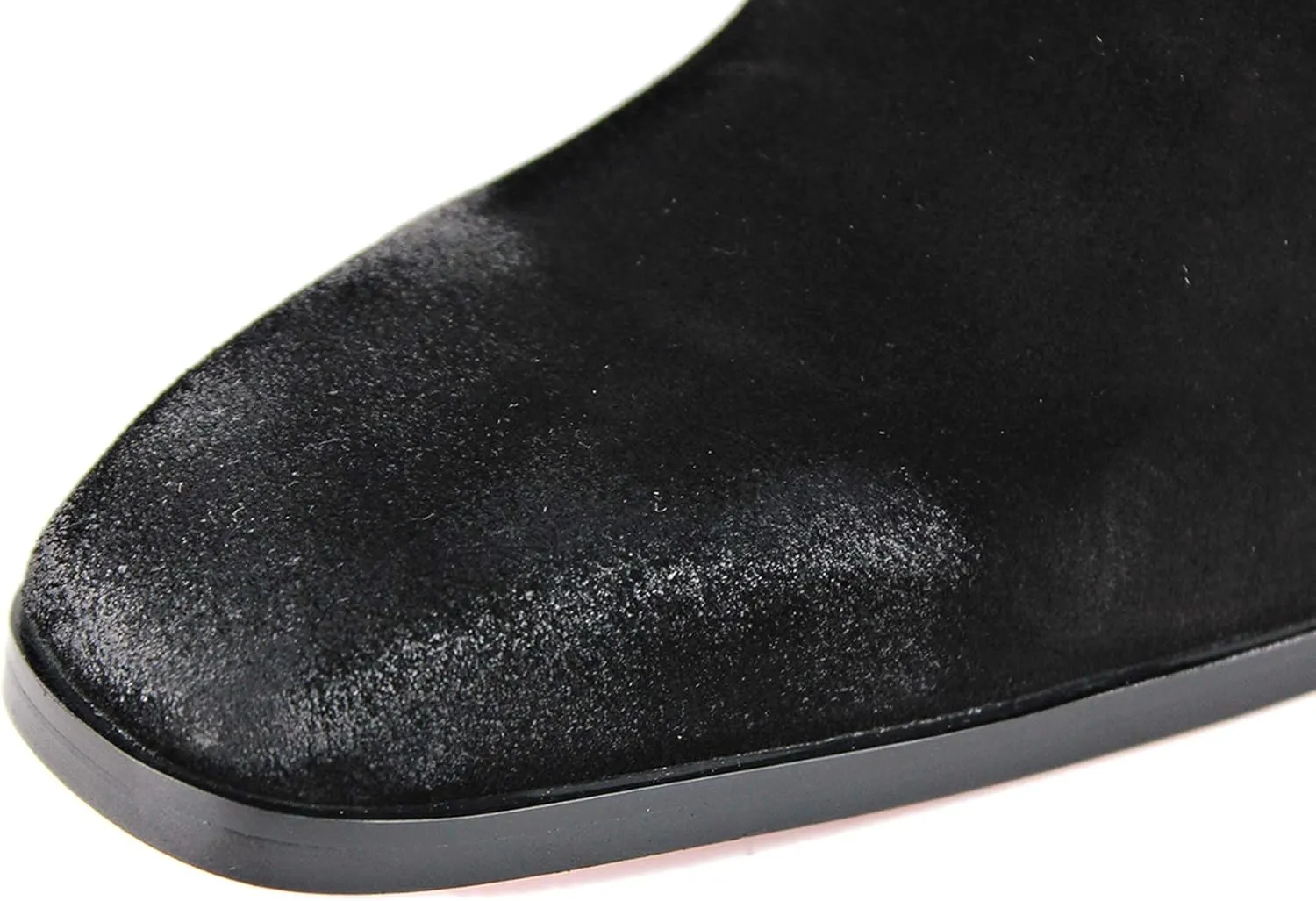 OSSTONE Dress Boot for Men Leather Chukka Designer Boots Casual Heel Shoes Buckle JY005