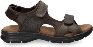 Panama Jack Men's Salton Basics Brown Walking Outdoor Leather Sandals