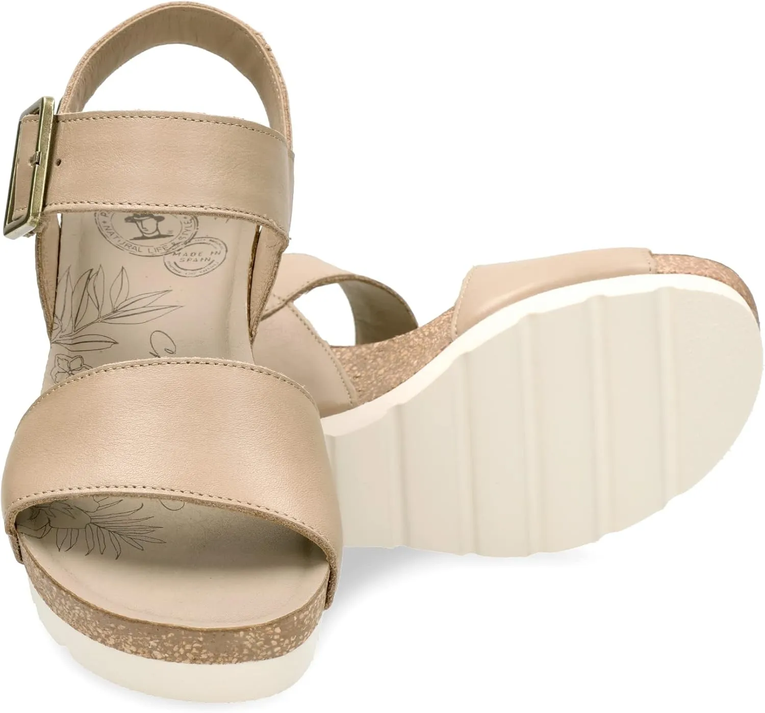 Panama Jack Women's Ankle-Strap Wedge Sandal