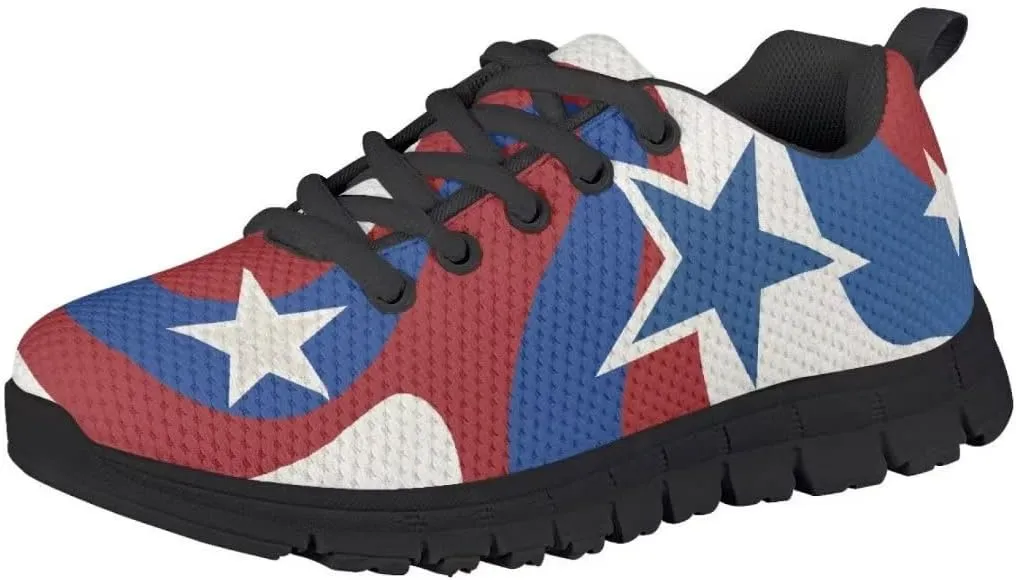 PinUp Angel Girls Lace Up Tennis Shoes Lightweight Mesh Breathable Adorable Running Sneakers Walking Shoes for Kid
