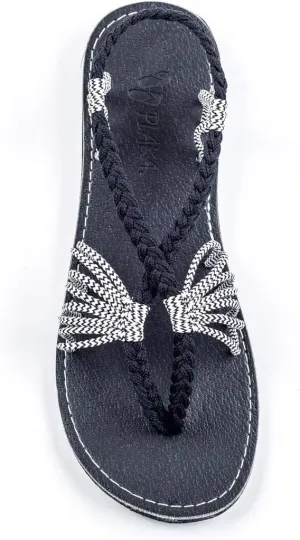 Plaka Seashell Comfortable Womens Sandals | Strappy Sandals for Women Dressy Style Perfect for Beach Walk and Poolside