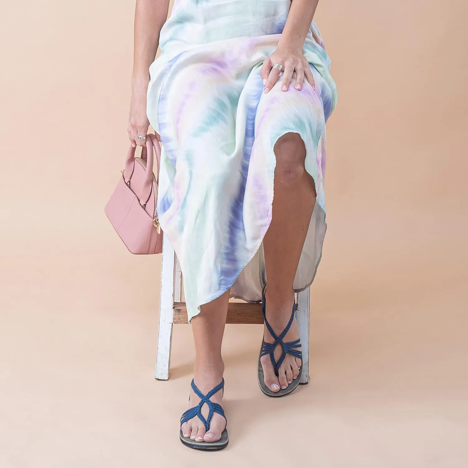 Plaka Seashell Comfortable Womens Sandals | Strappy Sandals for Women Dressy Style Perfect for Beach Walk and Poolside