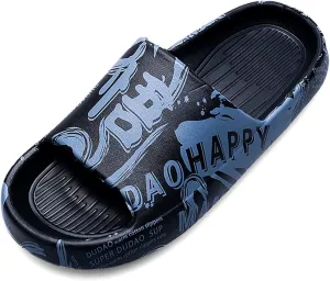PLMOKN Slippers for Women Fuzzy Winter House Indoor Outdoor Platform Trendy Cozy Girls Shoes With Memory Foam Boots Send To A Friend Best Gifts