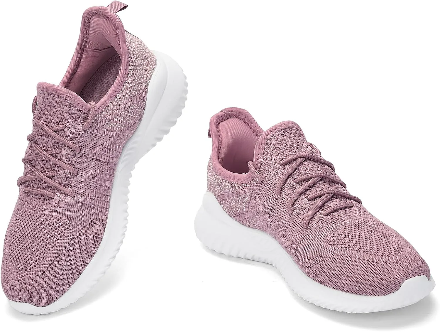 PPQ Womens Slip On Walking Shoes，Memory Foam Lightweight Comfort Casual Workout Shoes,Yoga Or Tennis Or Running Sneakers