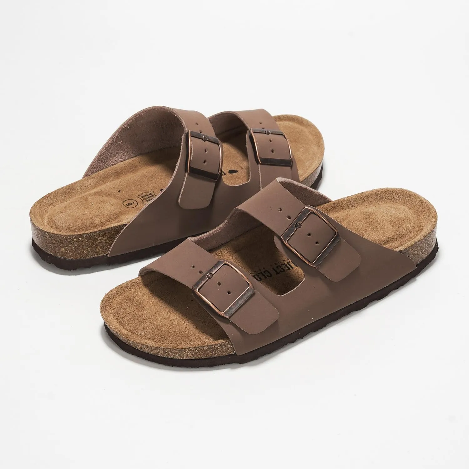 Project Cloud Genuine Leather Flat Sandals Women Beach Essentials Womens Sandals Memory Foam Vacation Essentials Slides for Women Footwear (Venita)