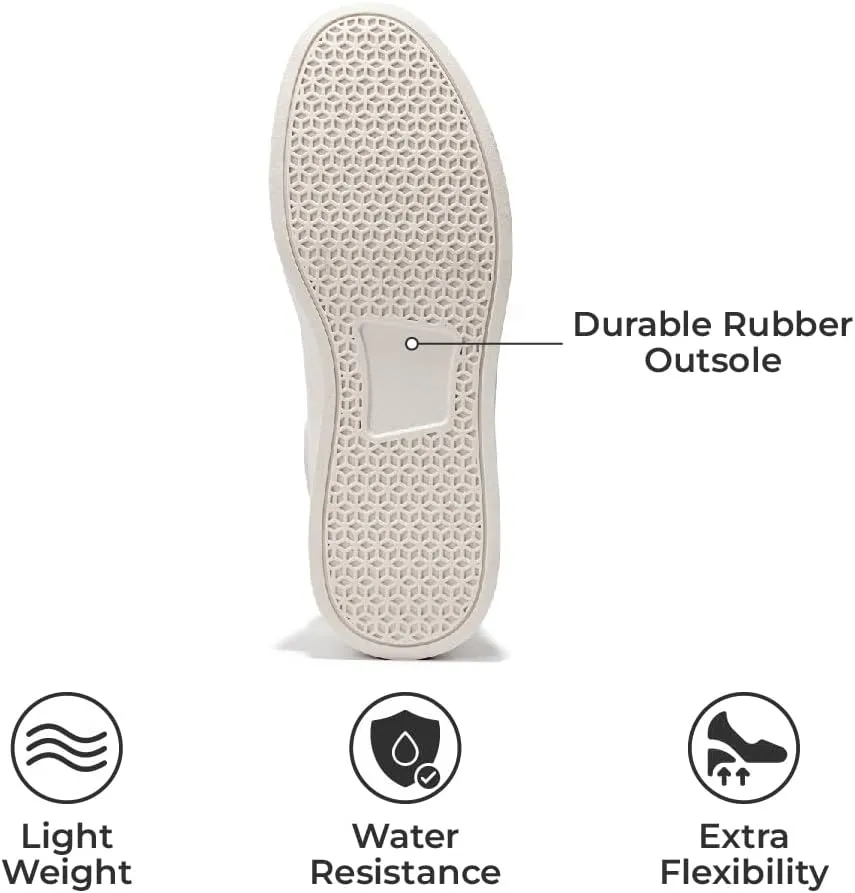 Project Cloud Mens Sneakers – Memory Foam Men's Fashion Sneakers – Lightweight and Non Slip Laced-Up Casual Shoes for Men - Perfect Men Casual Shoes for All-Day Wear (Tilton)