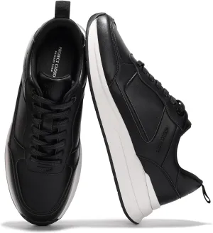 Project Cloud Sneakers for Men Shoes - Memory Foam Insole Non-Slip Casual Shoes for Men Footwear - Lightweight Vegan Leather Fashion Sneakers (Kurt)
