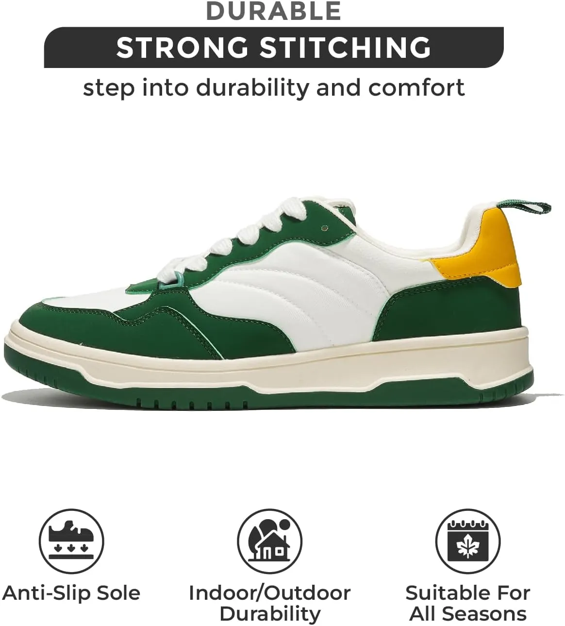 Project Cloud Sneakers for Women - Dunks Woman Comfortable Memory Foam Shoes for Women Footwear, Vegan Leather Women's Fashion Sneakers, Non-Slip Womens Shoes Machine Wash (Kiki)