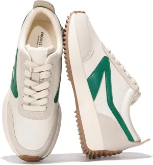 Project Cloud Womens Sneakers - Memory Foam Insole and Lightweight Spring Shoes - Non-Slip Lace Up Trendy Shoes - Fashion Sneakers for Women 2025