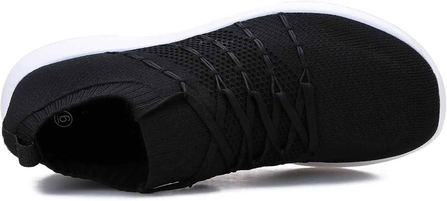 Pt&Hq Comfortable Tennis Running Shoes for Women Lightweight and Slip On Sneakers Casual Women's Walking Shoes