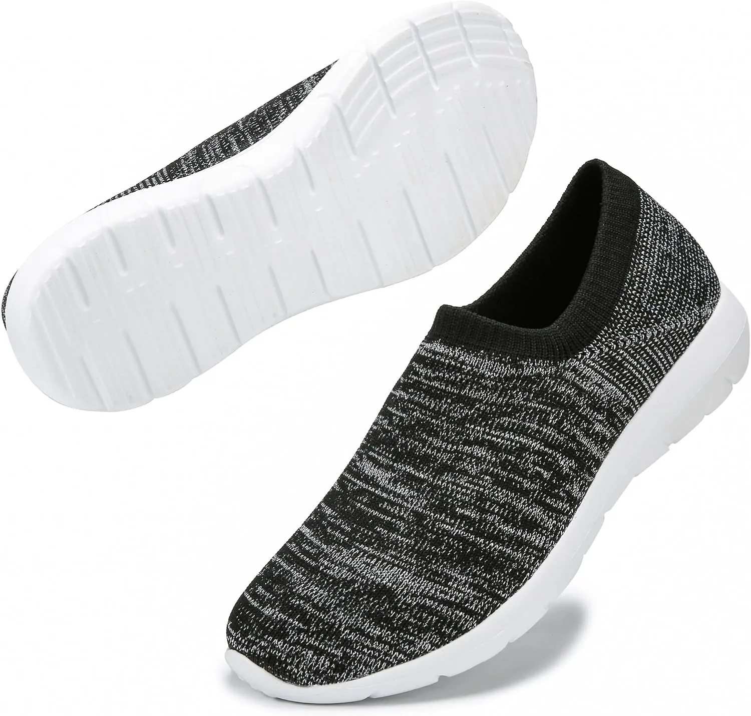 Pt&Hq Comfortable Tennis Running Shoes for Women Lightweight and Slip On Sneakers Casual Women's Walking Shoes