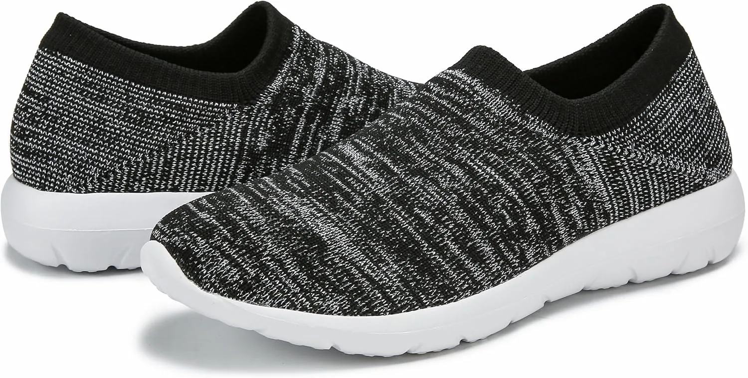Pt&Hq Comfortable Tennis Running Shoes for Women Lightweight and Slip On Sneakers Casual Women's Walking Shoes