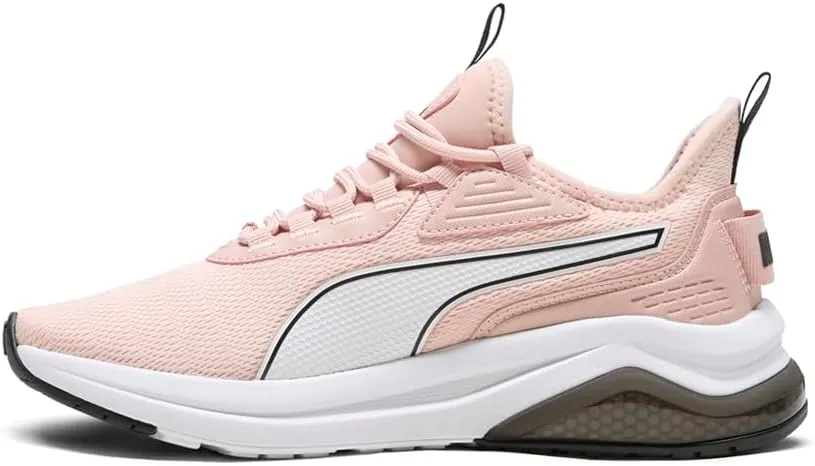 PUMA Womens Amplifier Soft Lace Up Sneakers Shoes Casual - Pink